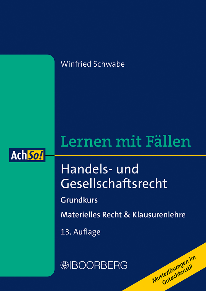 Handels- und Gesellschaftsrecht