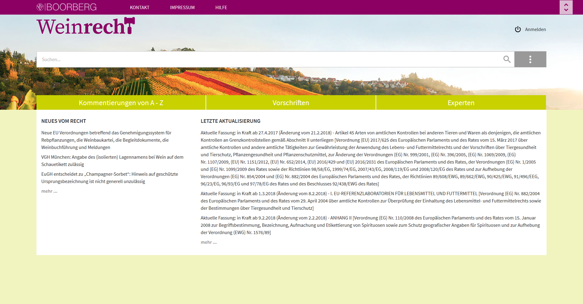 Weinrecht