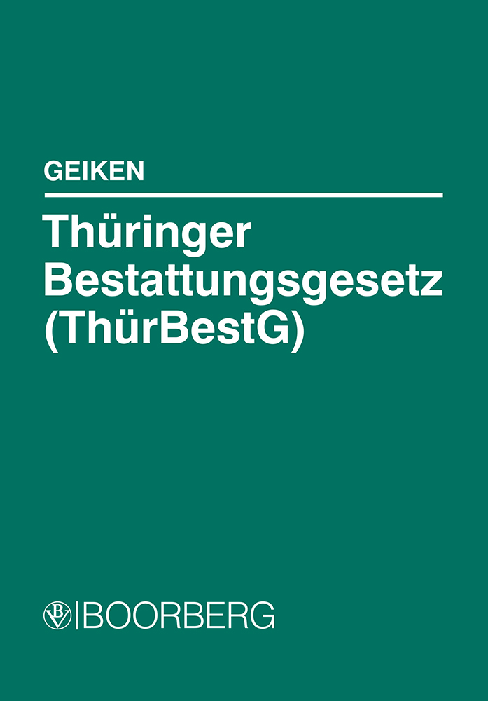 Thüringer Bestattungsgesetz (ThürBestG)