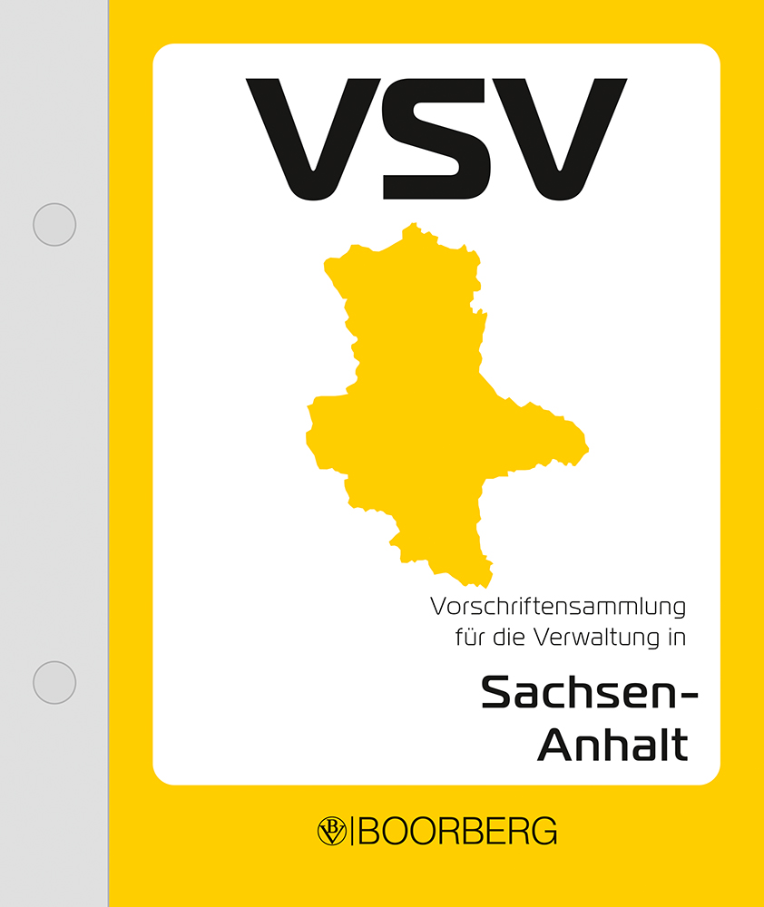 Vorschriftensammlung für die Verwaltung in Sachsen-Anhalt (VSV)