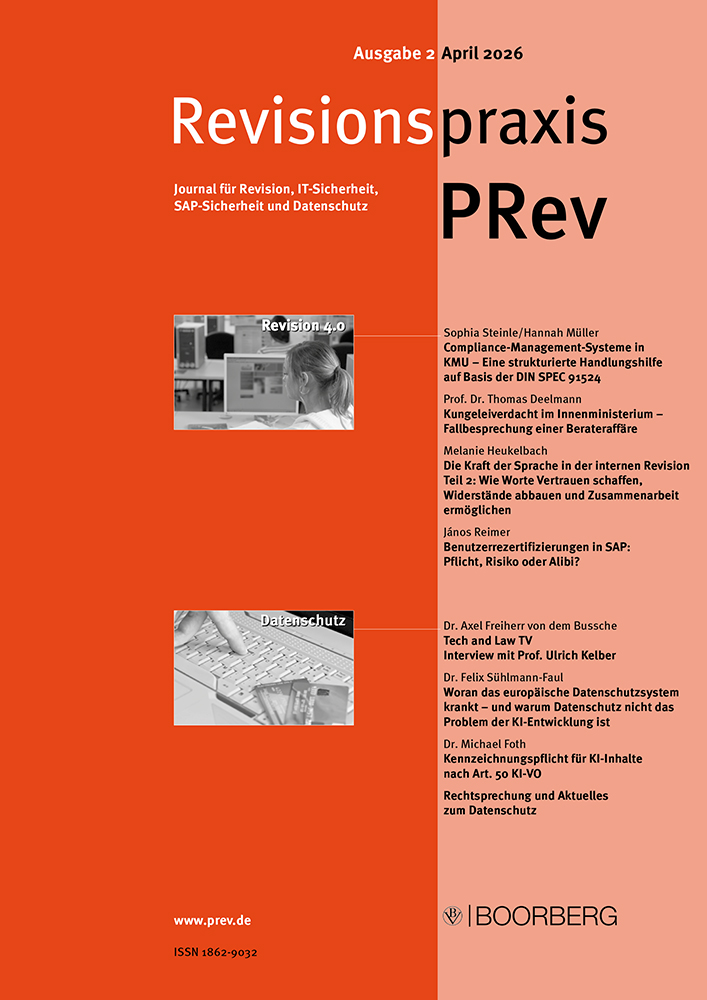 Revisionspraxis  PRev