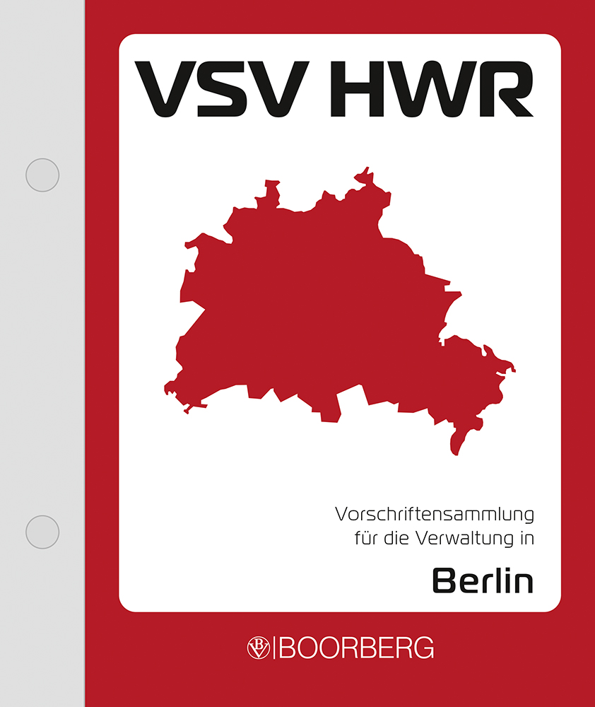 Vorschriftensammlung für die Verwaltung in Berlin (VSV HWR)