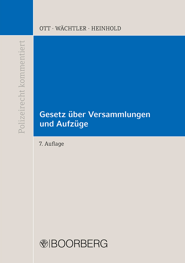 Gesetz über Versammlungen und Aufzüge (Versammlungsgesetz)