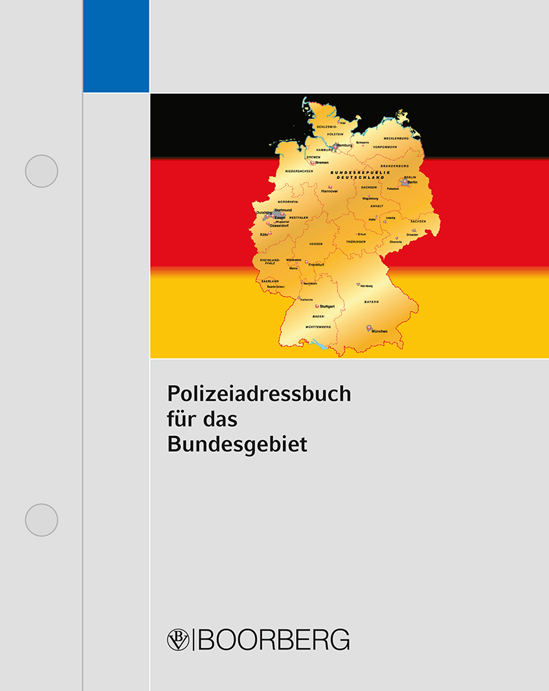 Polizeiadressbuch für das Bundesgebiet