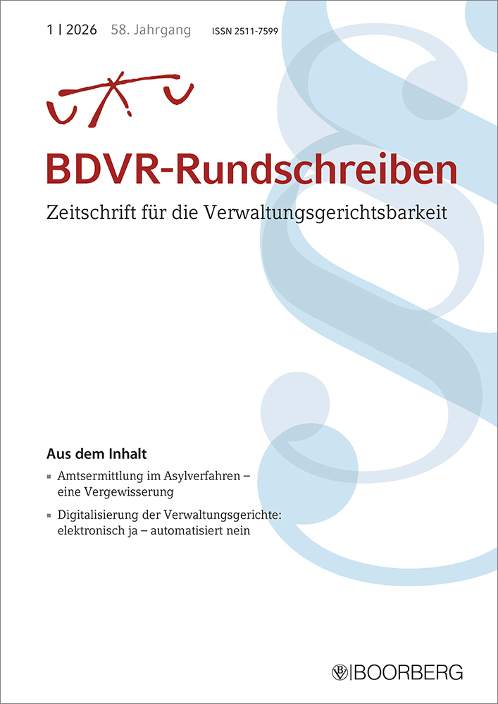 BDVR-Rundschreiben