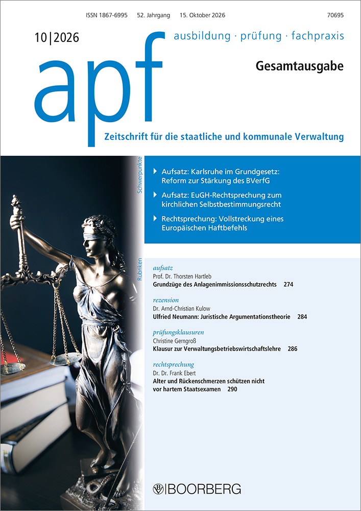 apf - Ausbildung · Prüfung · Fachpraxis
