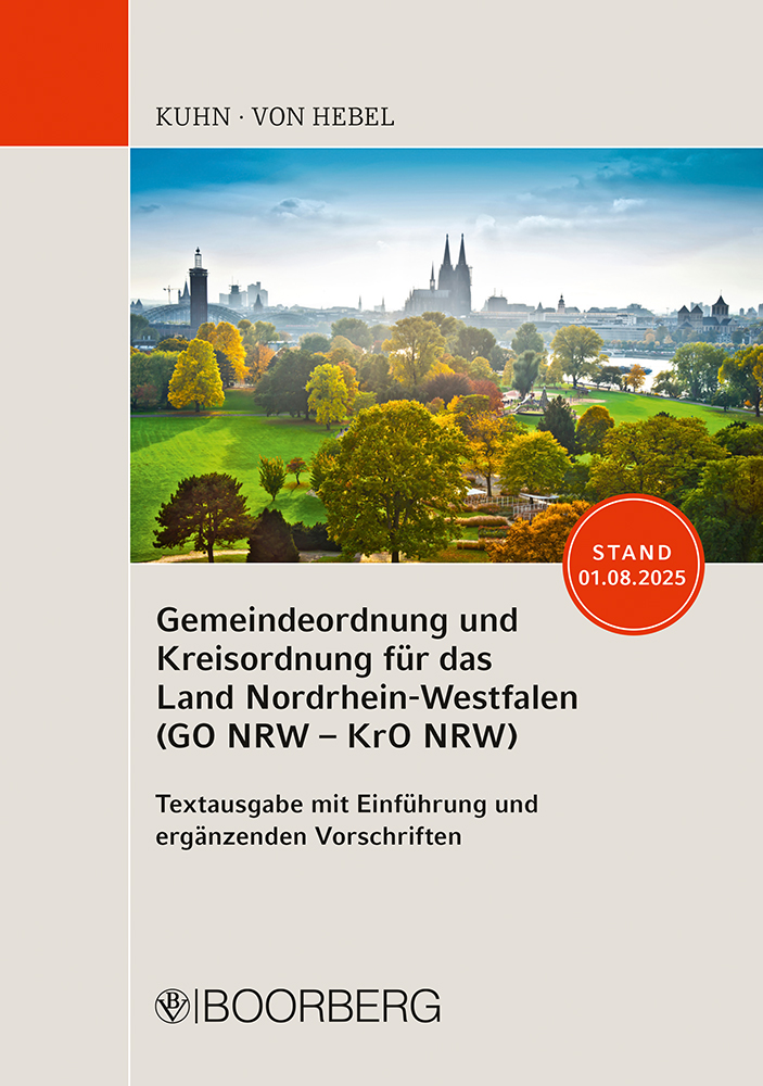 Gemeindeordnung und Kreisordnung für das Land Nordrhein-Westfalen (GO NRW - KrO NRW)