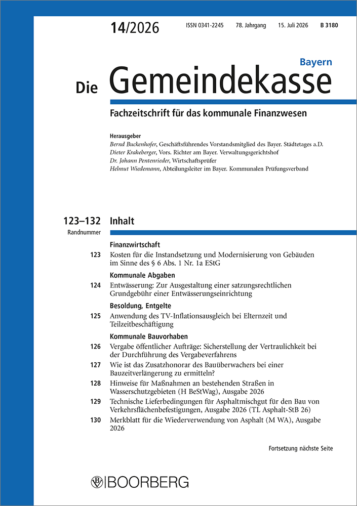 Die Gemeindekasse Bayern