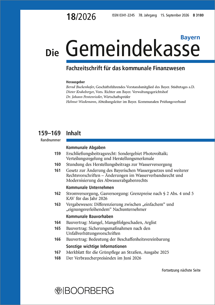 Die Gemeindekasse Bayern
