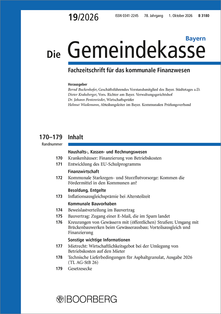 Die Gemeindekasse Bayern
