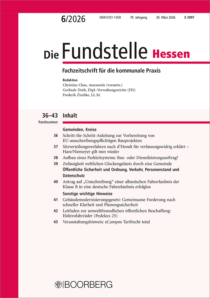 Die Fundstelle Hessen