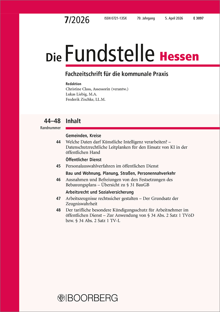 Die Fundstelle Hessen
