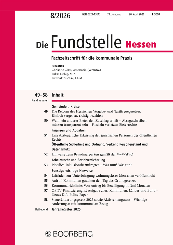 Die Fundstelle Hessen