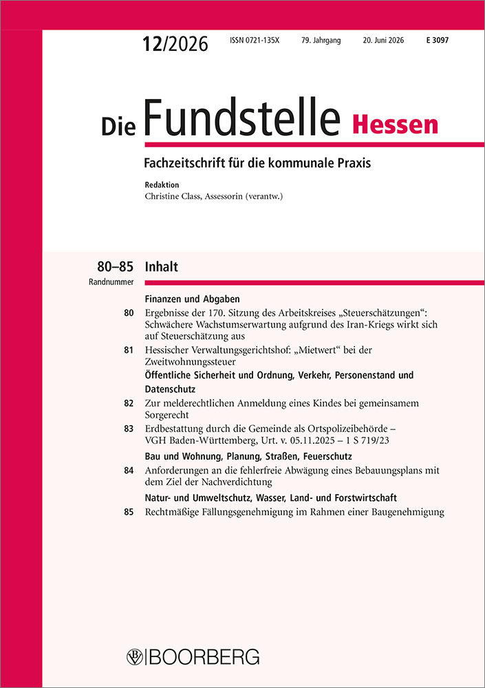 Die Fundstelle Hessen