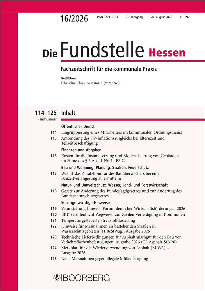 Die Fundstelle Hessen
