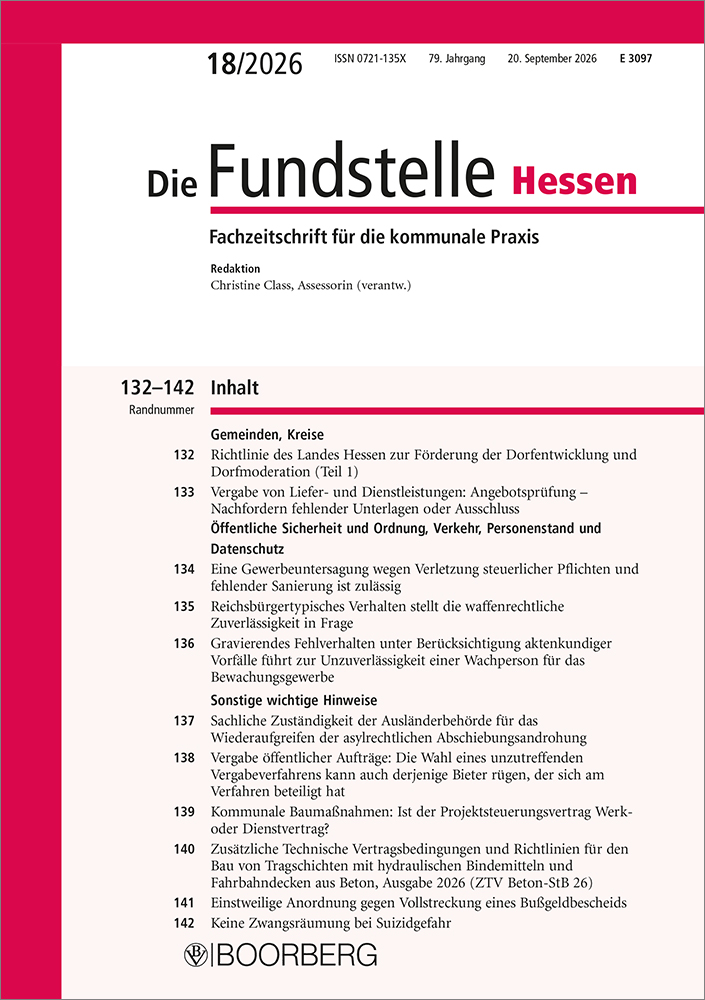 Die Fundstelle Hessen