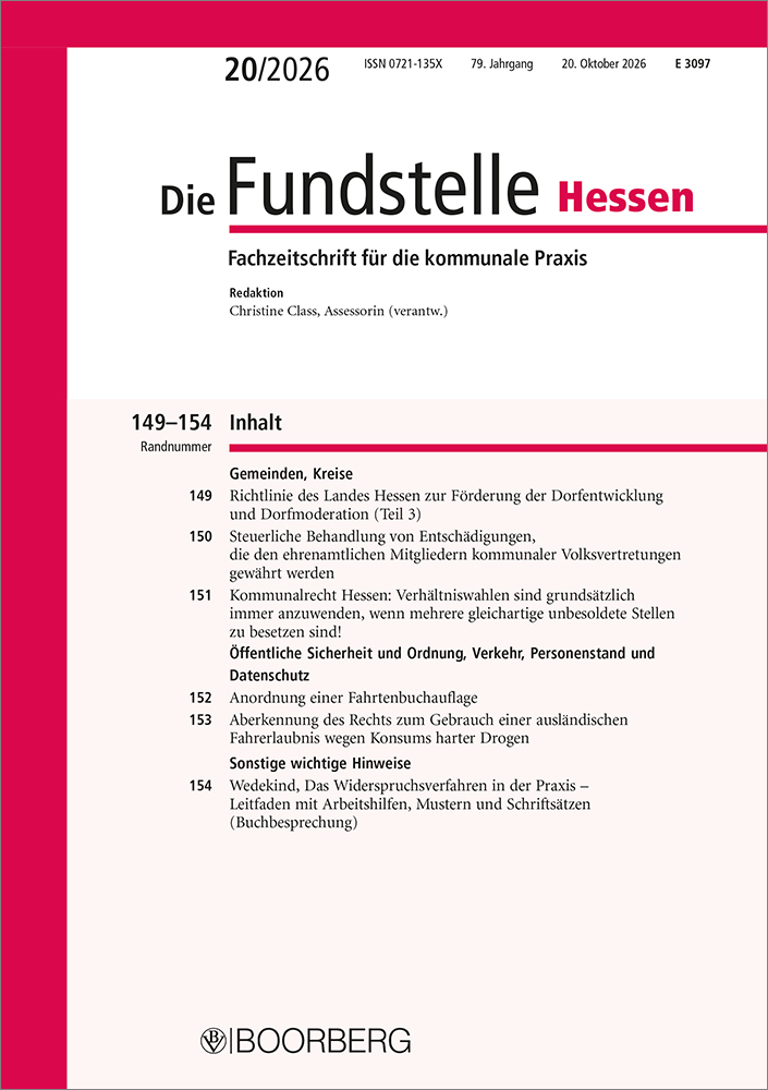 Die Fundstelle Hessen