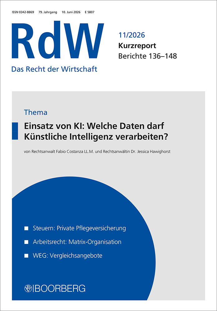 RdW-Kurzreport