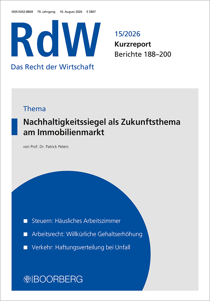 RdW-Kurzreport