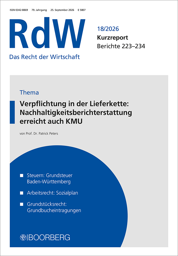 RdW-Kurzreport
