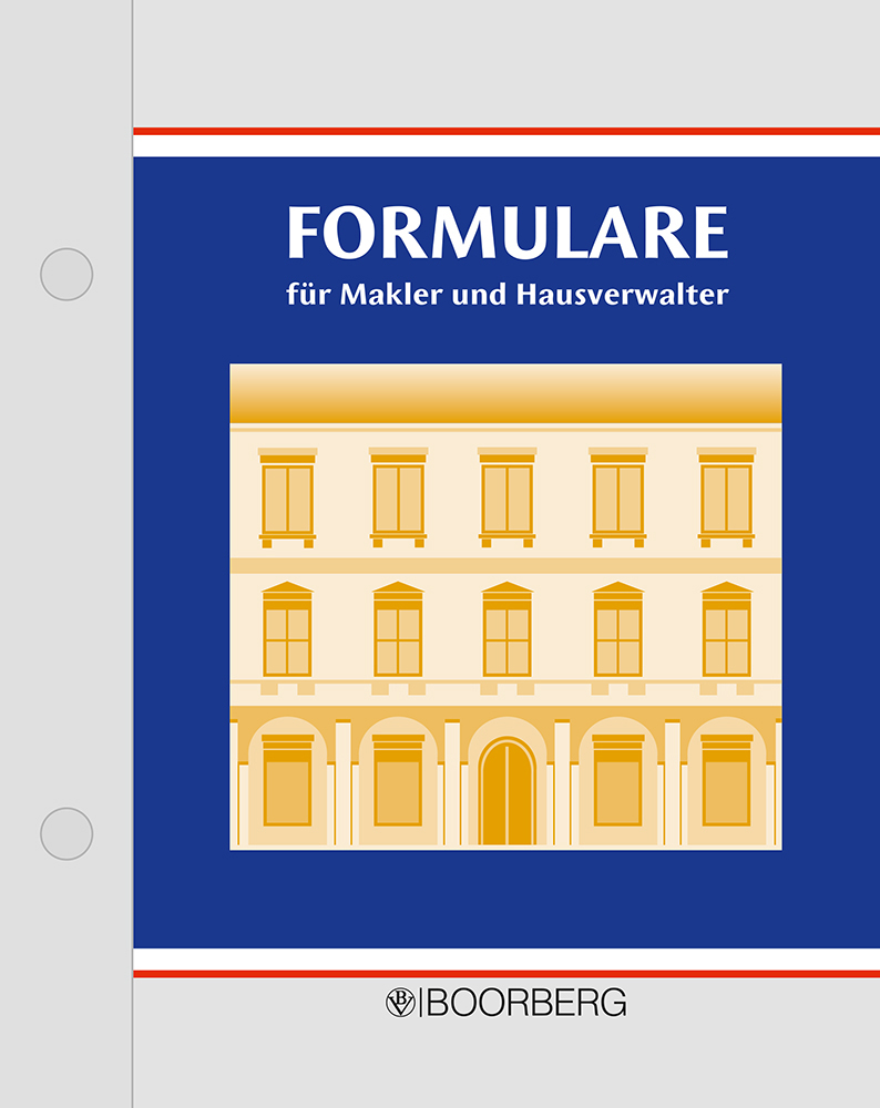 Formular-Kollektion für Immobilienmakler und Hausverwaltungen